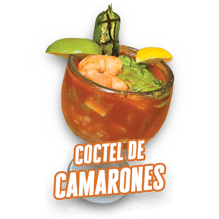 COCTEL DE CAMARON / JUGO DE CAMARON